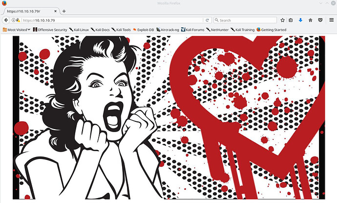"Valentine webserver homepage"